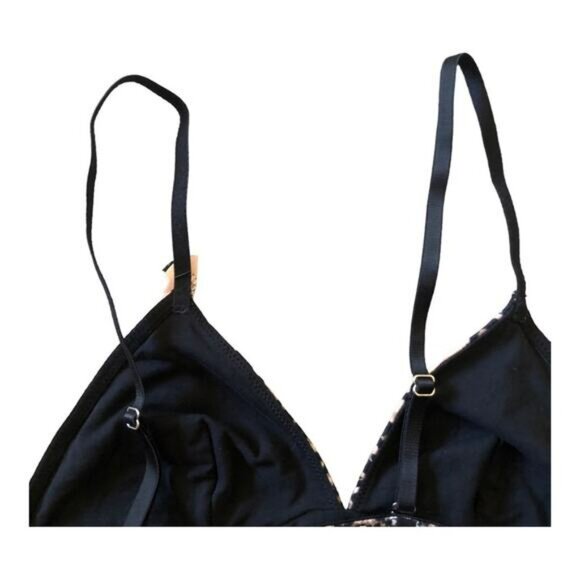 Forever 21 Flattering Comfortable Animal Print Adjustable Straps Bralette Small - Picture 8 of 10